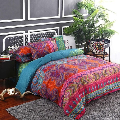 Bohemian comforter set ultra - set,