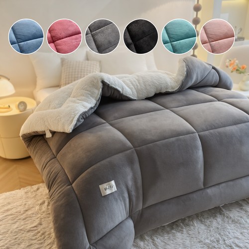 Lamb quilted comforter - quilted,