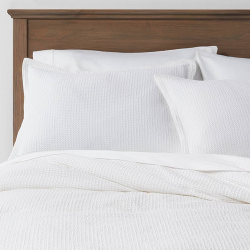 Washed waffle weave - waffle, comforter