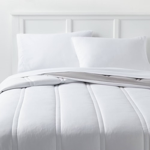 Lofty microfiber comforter - lofty,