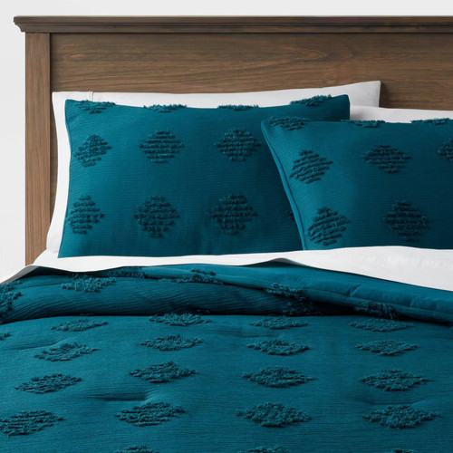Tufted diamond crinkle - diamond,