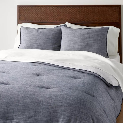 3pc reversible comforter set - reversible,